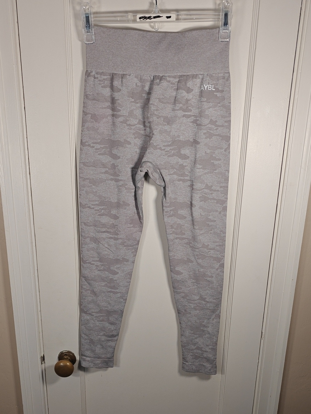 AYBL Motion Seamless Light Gray Camo High-Waist Leggings